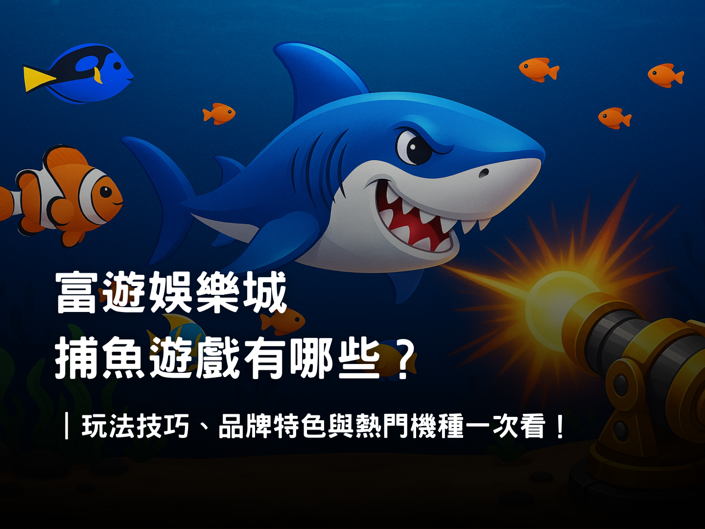 富遊娛樂城捕魚遊戲介紹｜玩法技巧、品牌特色與熱門機種解析