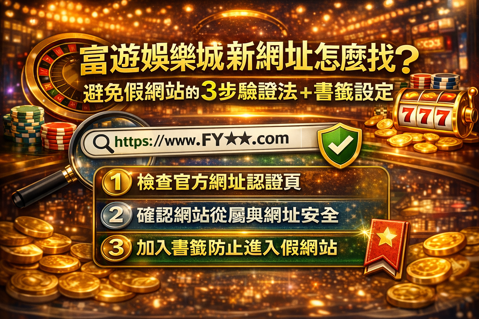 RG 富遊娛樂城最新網址辨識：三項驗證基準與防釣魚重點整理