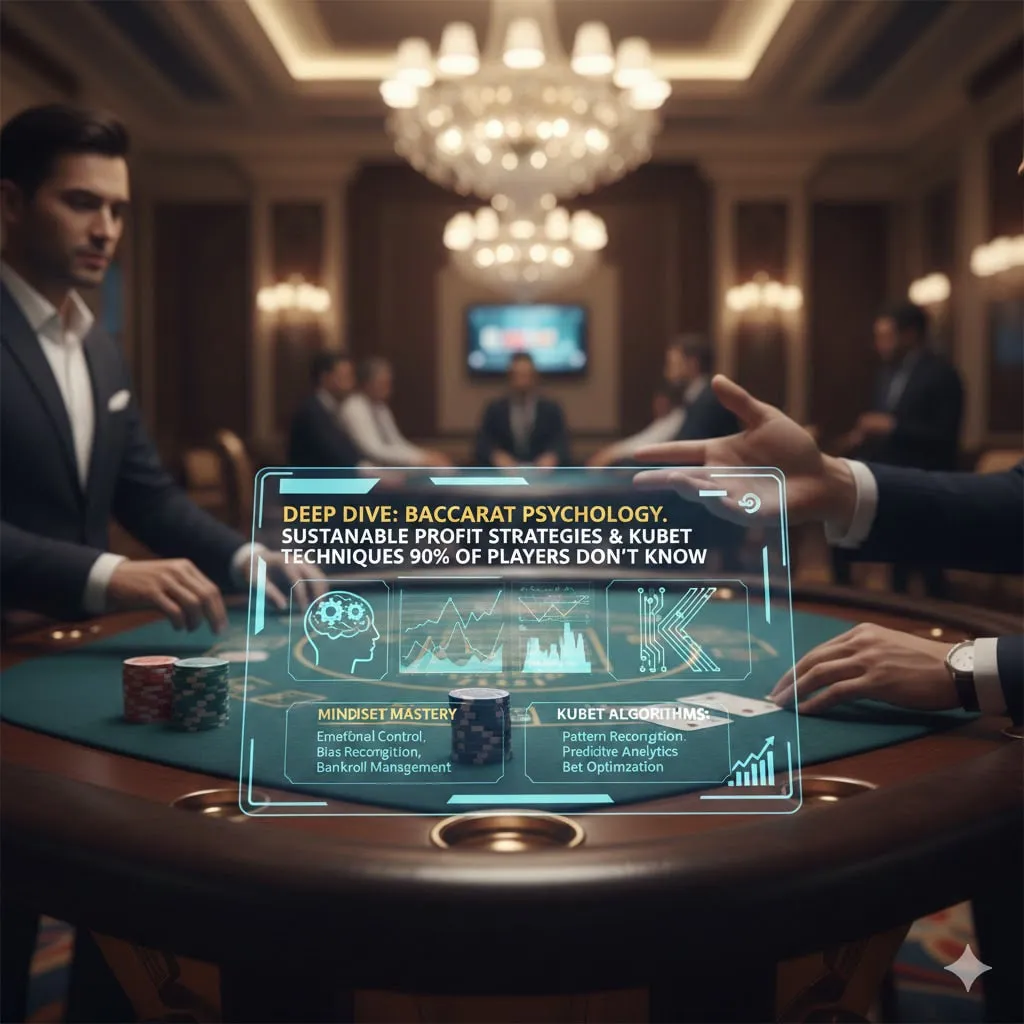 เจาะลึกจิตวิทยาบาคาร่า: กลยุทธ์ทำกำไรยั่งยืนและเทคนิค KUBET ที่ผู้เล่น 90% ไม่เคยรู้