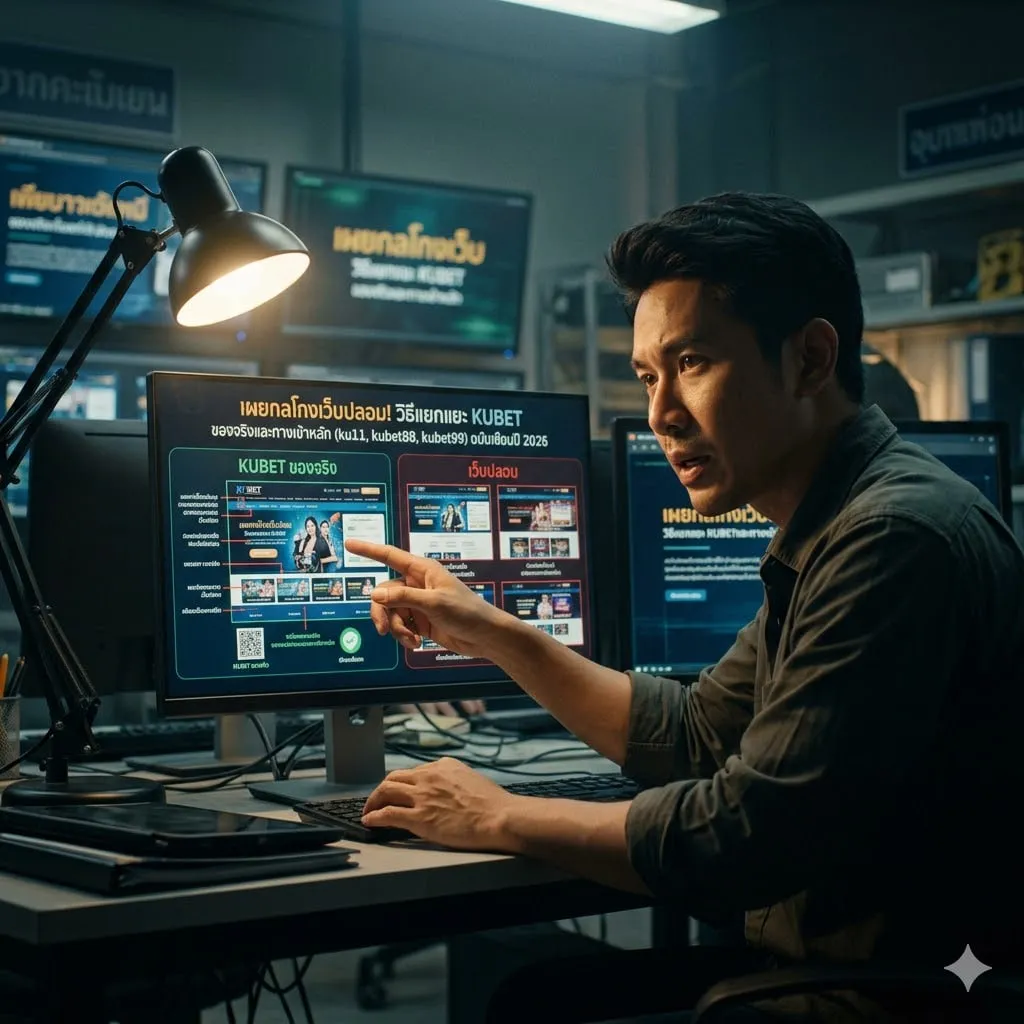 เผยกลโกงเว็บปลอม! วิธีแยกแยะ KUBET ของจริงและทางเข้าหลัก (ku11, kubet88, kubet99) ฉบับเซียนปี 2026